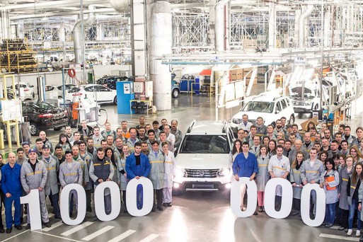 Московский завод Renault выпустил юбилейное авто