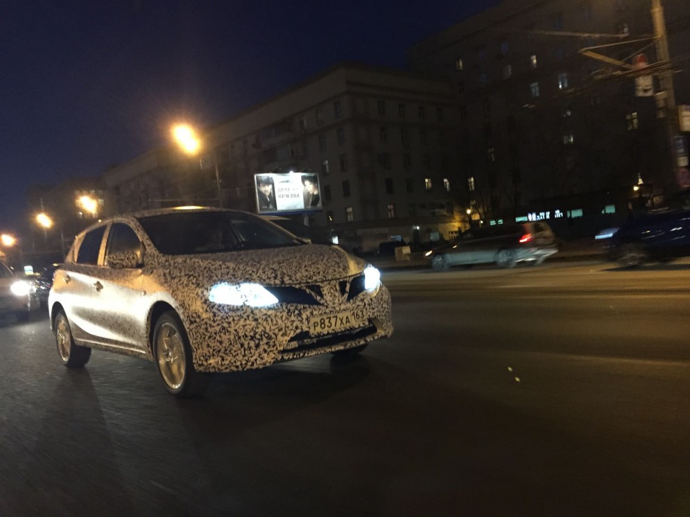 Nissan Tiida: московские фотографии новинки